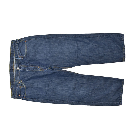 Men's Levi's 569 Loose Straight Jeans Denim Blue Size 40x30 100% Cotton - Picture 1 of 8